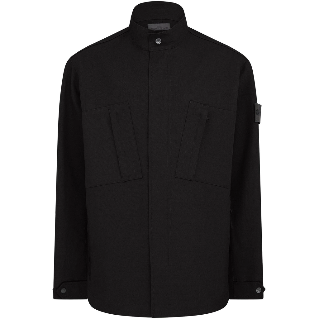 Stone Island Ghost O Ventile Jacket - Nero V0029